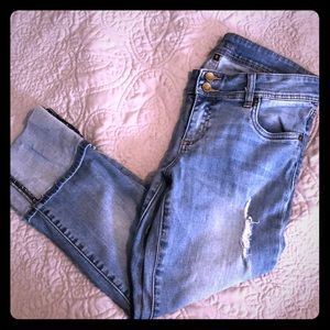 Kut from the Kloth Boyfriend Wide Cuff Jeans